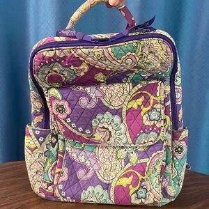 Vera Bradley Multicolor Paisley Backpack